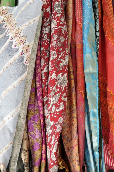 Colored fabrics — Stock Photo, Image