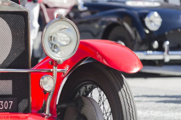 One thousand miles race of vintage car 15 May 2014 — Stock Photo, Image