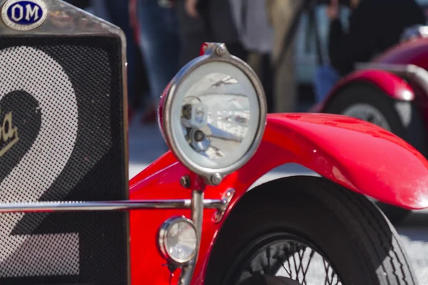 Mille miglia gara di auto d'epoca 15 maggio 2014 — Foto Stock