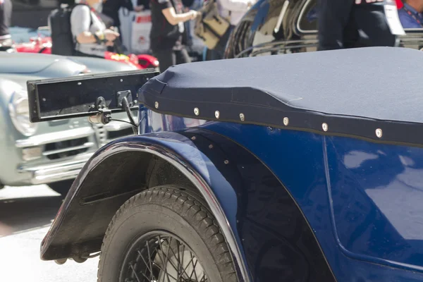 Mille miglia gara di auto d'epoca 15 maggio 2014 — Foto Stock