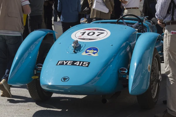Duizend mijl race van vintage auto 15 kan 2014 — Stockfoto