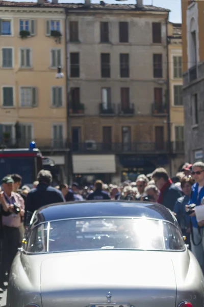 Mille miglia gara di auto d'epoca 15 maggio 2014 — Foto Stock