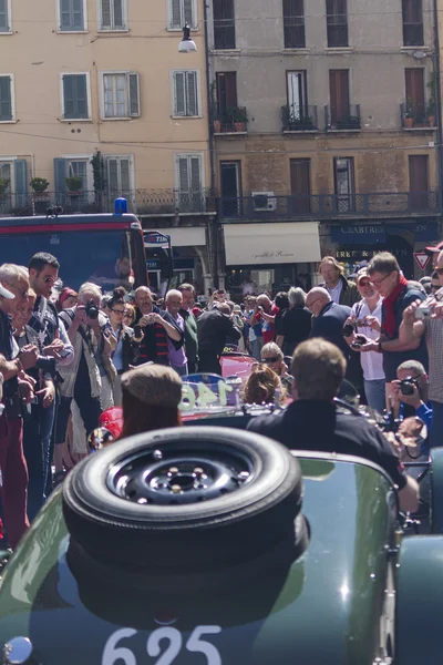 Mille miglia gara di auto d'epoca 15 maggio 2014 — Foto Stock