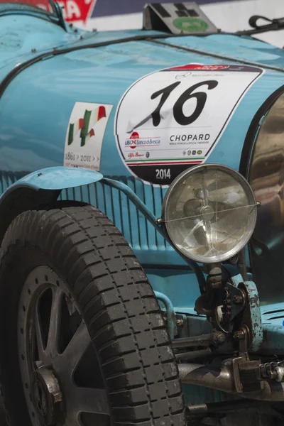 Mille miglia gara di auto d'epoca 15 maggio 2014 — Foto Stock