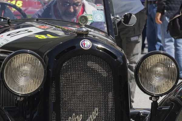 Duizend mijl race van vintage auto 15 kan 2014 — Stockfoto