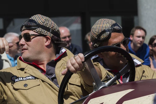 Mil millas de carrera de coches antiguos 15 Mayo 2014 — Foto de Stock