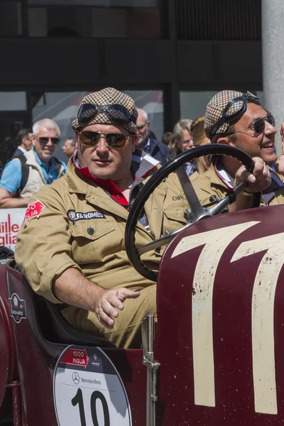 Mille miles de course de voitures anciennes 15 mai 2014 — Photo