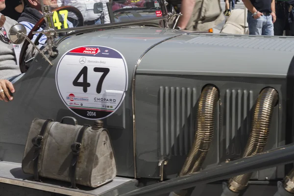 Mille miglia gara di auto d'epoca 15 maggio 2014 — Foto Stock