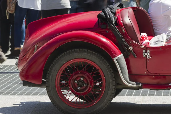 One thousand miles race of vintage car 15 May 2014 — Stock Photo, Image