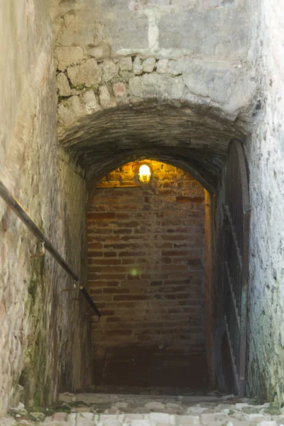 Anciens murs antiques du château — Photo