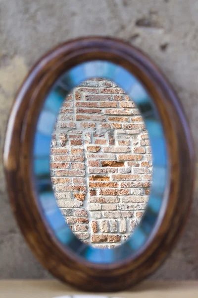 Specchio con riflesso — Foto Stock