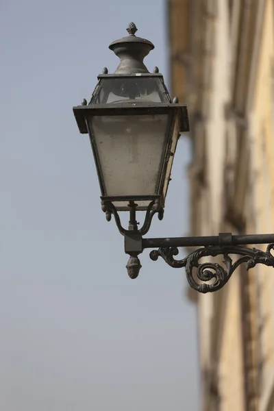 Lamp in the old town — Stock Photo, Image