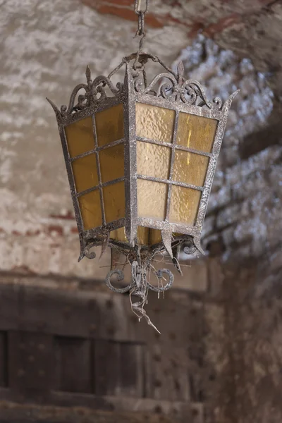 Lamp in the old town — Stock Photo, Image
