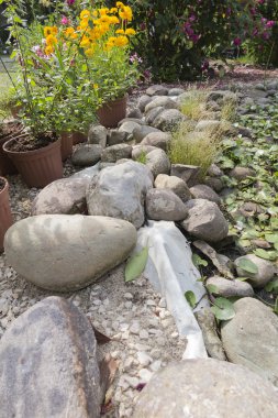 Yaz aylarında Bahçe