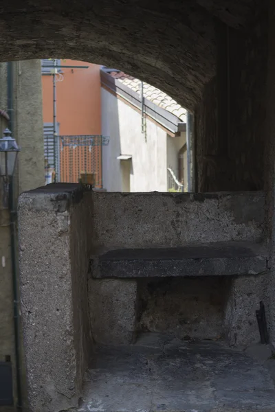 Calles de un pueblo típico — Foto de Stock