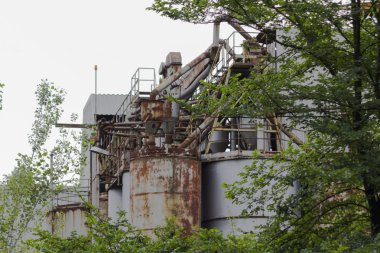 terk edilmiş fabrika