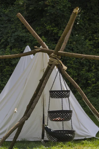 Indyjski namiot — Zdjęcie stockowe