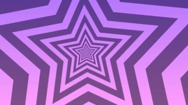 Animasyon Soyut Arkaplan Uçan Yıldız Yüksek Dereceli