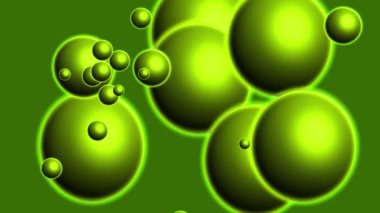 Ay Işığı Arkaplanı Dönen Çam Yeşil Işık Arkaplanı