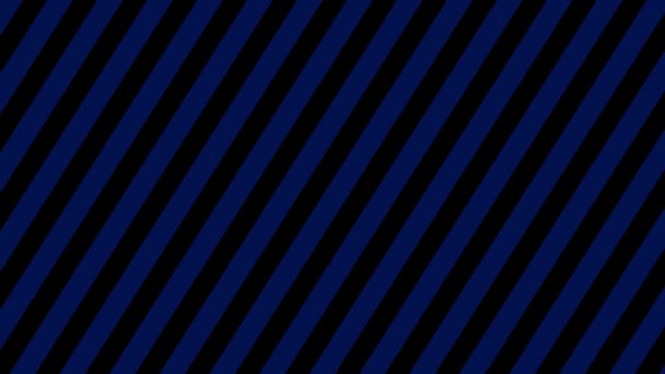 带线条移动模式的线条背景视频 由深蓝色和黑色实线组成 — 图库视频影像