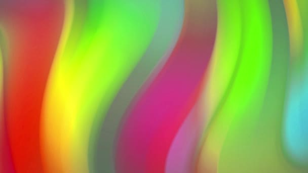 Crazy Gradient Wave Pattern Background Motion Smooth Circle Consisting Solid — Vídeo de stock