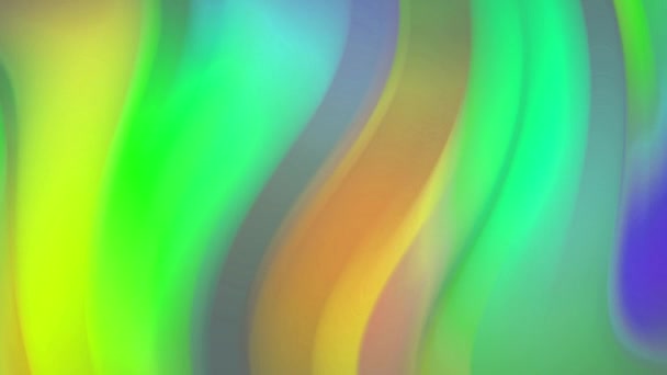 Crazy Gradient Wave Pattern Background Motion Smooth Circle Consisting Solid — Stock Video