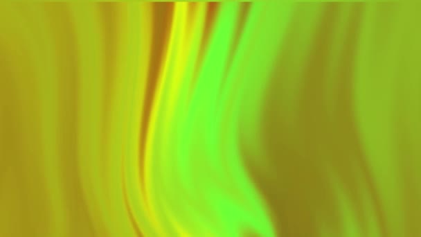 Fluid Gradient Baggrund Moving Gradient Bestående Solid Green – Stock-video