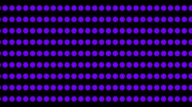 Çember Desenli Mavi Çember Katı Siyah Ekran