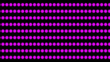 Katı Siyah Ekran Üzerinde Çember Koyu Pembe Çember