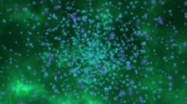 Parçacıklar Arkaplan Yavaş Hareketli Çelik Parçacıkları