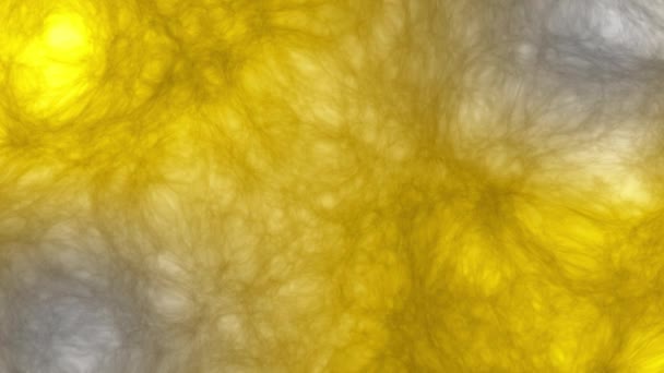 Dust Particles Background Slow Motion Moving Corn Yellow Particles — ストック動画