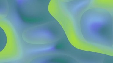 Gradyan Arkaplan Pürüzsüz Mavi Sıvı Deseni