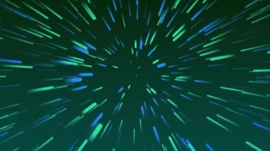 Neon Işıkları Yeşil Renkli Arkaplan