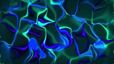 Neon Çizgileri Soyut Döngü Arkaplan Taşıma Çizgisi Katı Mavi