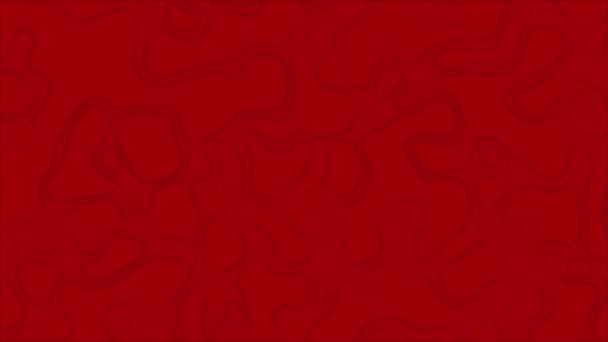 Abstract Animated Background Moving Gradient Consisting Solid Red — 비디오