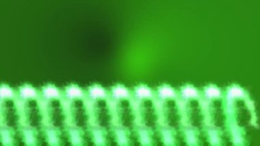 Parlayan Duman Çokgen Şablonu Kelly Duman Kalıbı