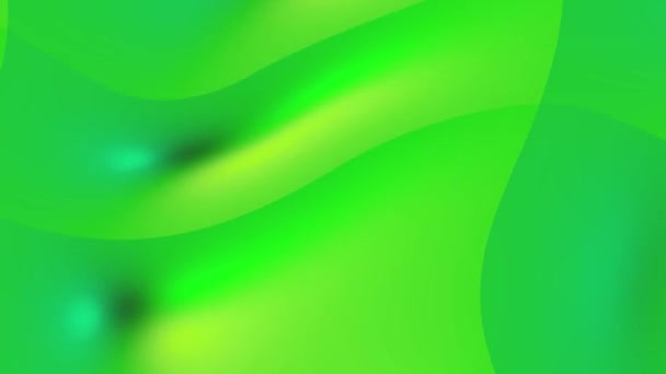 Turbulence Looping Background Green Moving Screen — Vídeos de Stock