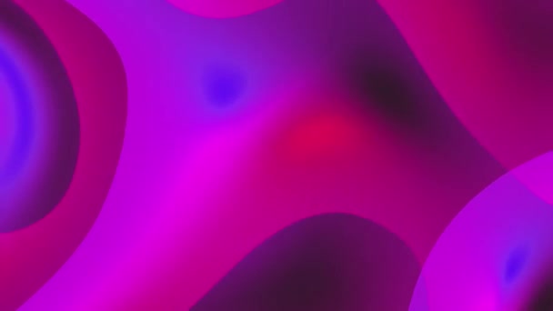 Torsione Looping Colore Sfondo Con Del Cerchio Rosa — Video Stock