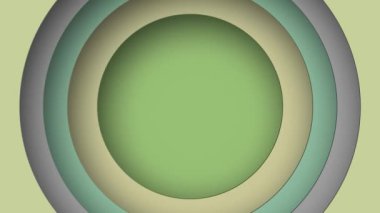 Soyut Döngü Çemberi Arkaplanı. Pastel renkler canlandırılmış görüntüler
