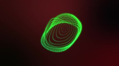 Gradyan daire arka plan animasyonu. Soyut çember desenli animasyon. Gradyan Hareketi Grafikleri. Gradyan Müzik Dengeleyici.