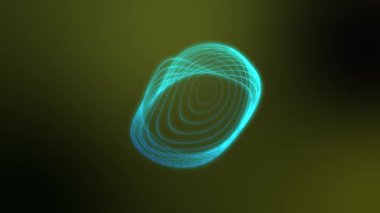Gradyan daire arka plan animasyonu. Soyut çember desenli animasyon. Gradyan Hareketi Grafikleri. Gradyan Müzik Dengeleyici.