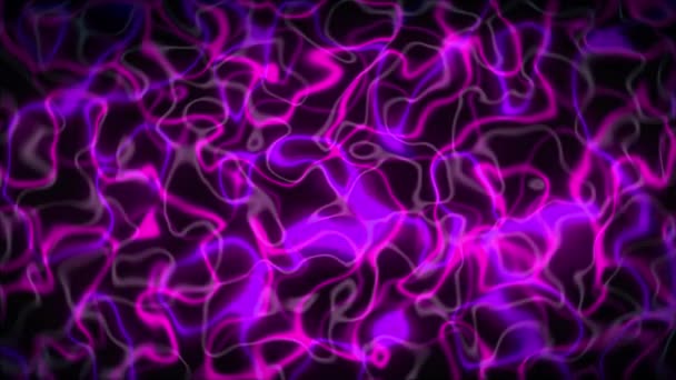 Neon Gradient Background Background Moving Line Consisting Solid Purple — Vídeo de stock