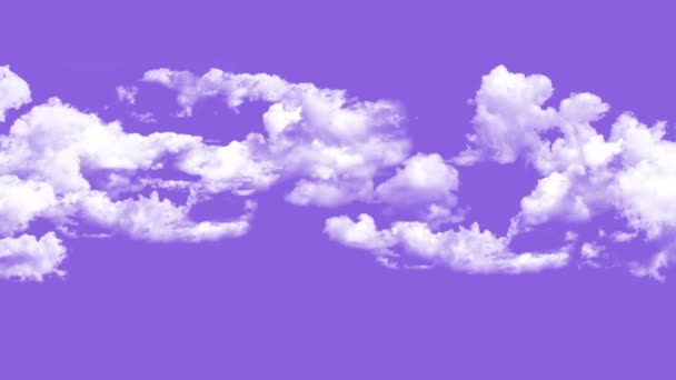 Sky Background Summer Purple Sky Time Lapse — Stock Video