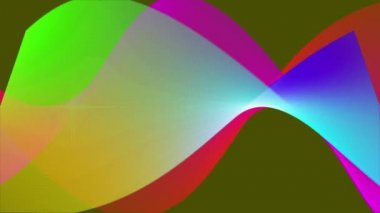 Dalga Desenli Arkaplan Hareketli Gradyan Katı Ordu İçerir