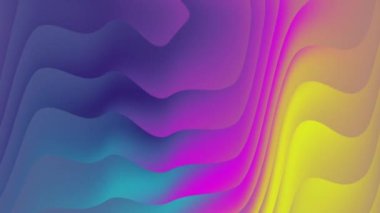 Sıvı Gradyan Dalgası Testere Çapraz Yer Değiştirme Arkaplan Dalgası Yumuşak Dereceli Sarı Sıvı Düzeni