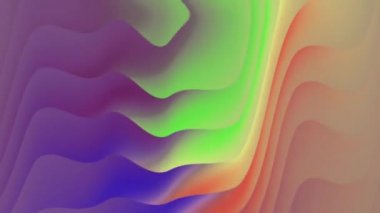 Sıvı Dişli Dalgalı Testere Çapraz Yer Değiştirme Arkaplan Dalgalı Yumuşak Yeşil Sıvı Düzeni