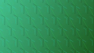 Teal Dikdörtgeninin Karmaşık Desenli Arkaplan Renk Canlandırması