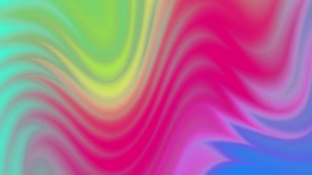 Liquid Gradient Wave Triangle Twist Background Triangle Smooth Gradient Ruby — Stockvideo