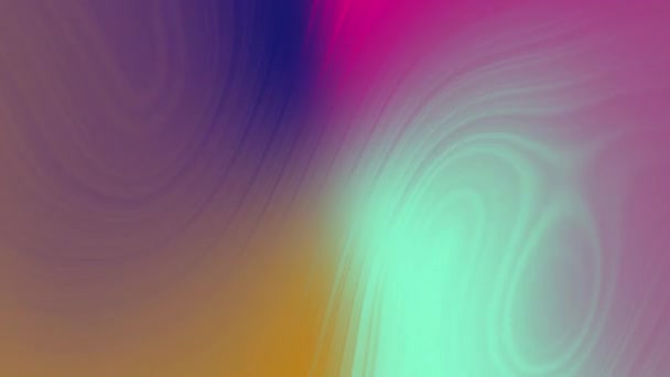 Liquid Gradient Wave Turbulent Smooth Gradient Pink Liquid Pattern — Wideo stockowe