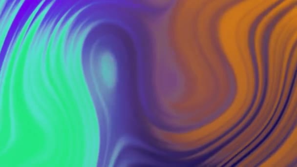 Onde de gradient liquide Dent de scie Turbulent Motif liquide orange à gradient lisse